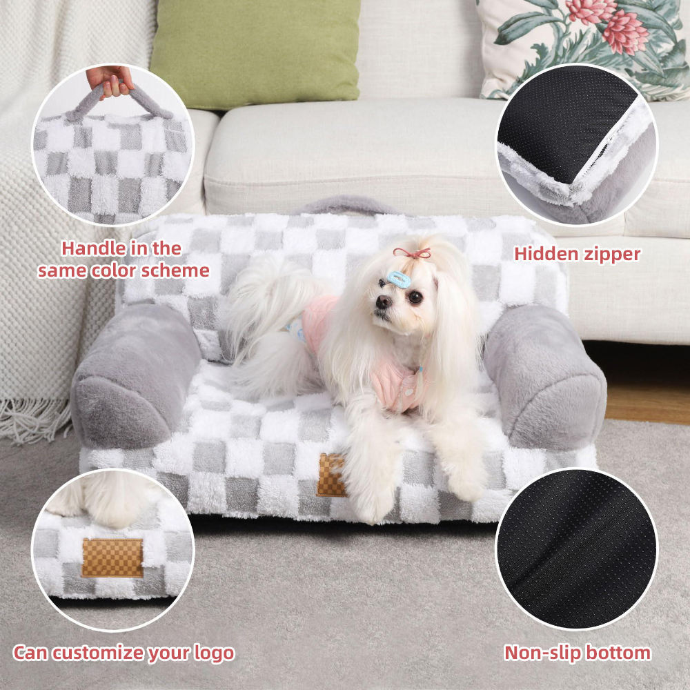 EverPaw™- Pet Couch Bed With Orthopaedic Support