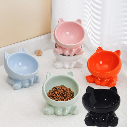 EverPaw™ Ceramic Cat Bowl Cat Bowl